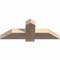 Ekena Millwork Eugene Smooth Timber Gable Bracket, Douglas Fir, 36"W x 13"H x 3 1/2"D x 5 1/2"F, 9/12 Pitch GBW036X13X0406EUG00SDF - alternate 3